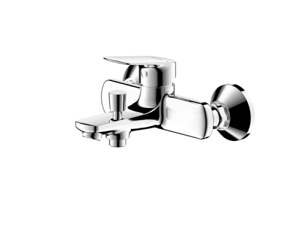 Смеситель для ванны короткий излив Bravat Rhein F6429564CP-01-ENG Смеситель для ванны короткий излив Bravat Rhein F6429564CP-01-ENG