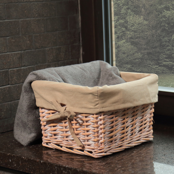Плетеная корзина 38х38х24 WasserKRAFT Kammel WB-180-L