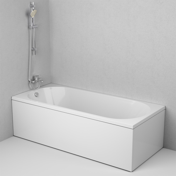 Декоративная фронтальная панель 180х80 см AM.PM X-Joy W94A-180-080W-P Декоративная фронтальная панель 180х80 см AM.PM X-Joy W94A-180-080W-P