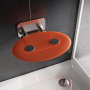 Универсальное складное сиденье для душа RAVAK OVO-P II-ORANGE B8F0000050 Универсальное складное сиденье для душа RAVAK OVO-P II-ORANGE B8F0000050