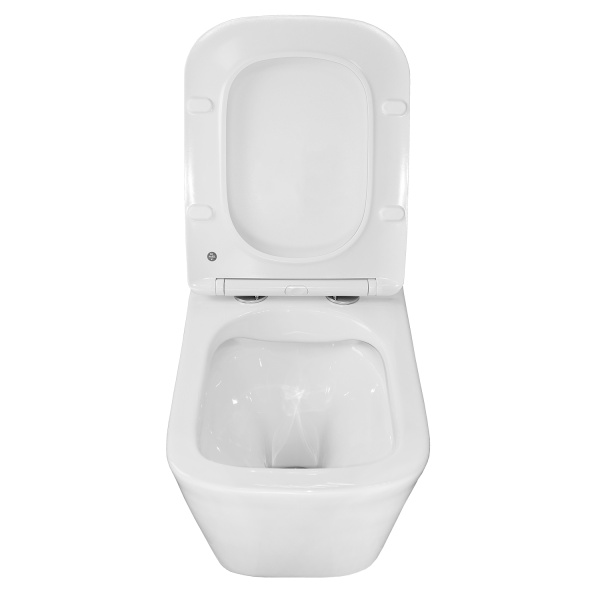 Унитаз Azario Hugo AZ-3103 подвесной безободковый с микролифтом