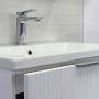 Тумба с раковиной Comforty Лима 70 см 00-00019188 подвесная белая