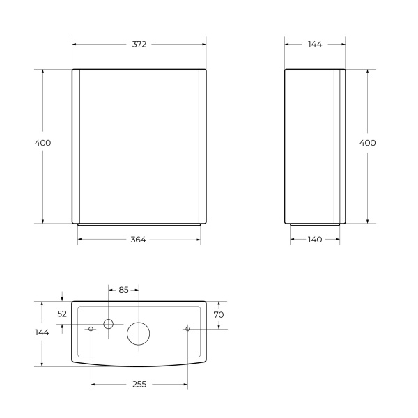 Бачок Cezares Giubileo CZR-165T