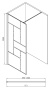 Душевая перегородка 100x200 ABBER Immer Offen AG63100B Душевая перегородка 100x200 ABBER Immer Offen AG63100B