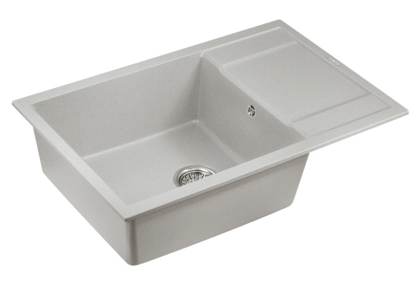 Мойка для кухни кварцевая 78x50 Paulmark PM317850-GR Мойка для кухни кварцевая 78x50 Paulmark PM317850-GR