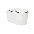 Подвесной безободковый унитаз Cerutti SPA TANARO Aria 2639E CT8910 с быстросъемным сиденьем микролифт Подвесной безободковый унитаз Cerutti SPA TANARO Aria 2639E CT8910 с быстросъемным сиденьем микролифт