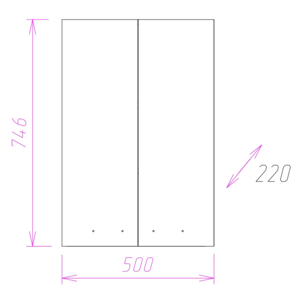 Шкаф Onika Кредо 50 см 305001 подвесной белый