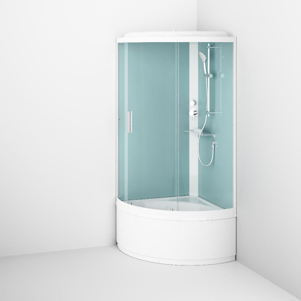 Душевая кабина AM.PM X-Joy 90x90 W88C-401A-090WT профиль белый