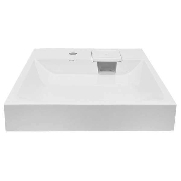 Раковина прямоугольная литьевой мрамор 50x56 Azario Alice CS00082258