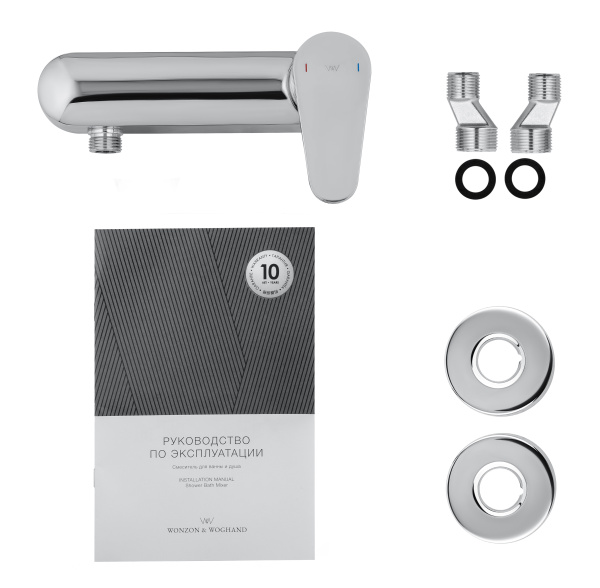 Смеситель для душа Wonzon & Woghand Balance WW-054101-CR хром глянцевый