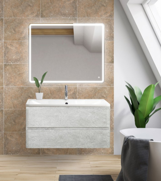 База под раковину  BelBagno ALBANO ALBANO-1000-2C-SO-CVG дуб База под раковину  BelBagno ALBANO ALBANO-1000-2C-SO-CVG дуб