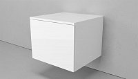 Тумба подвесная VELVEX Unit 50x40 белый лед Тумба подвесная VELVEX Unit 50x40 белый лед