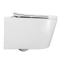 Унитаз Azario Ollin AZ-0513R подвесной безободковый с микролифтом