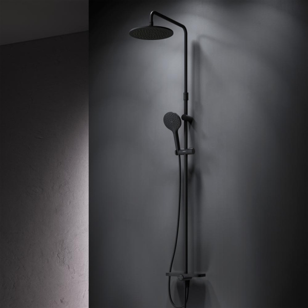 Душевая стойка AM.PM Like F0780222 черный матовый
