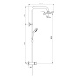 Душевая система VIDIMA BALANCE SH BA273AA Душевая система VIDIMA BALANCE SH BA273AA