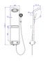 Душевая система с термостатом AQUAme AQM8004W белая Душевая система с термостатом AQUAme AQM8004W белая