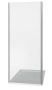 Боковая стенка GOOD DOOR INFINITY SP-100-C-CH  100x185 Боковая стенка GOOD DOOR INFINITY SP-100-C-CH  100x185