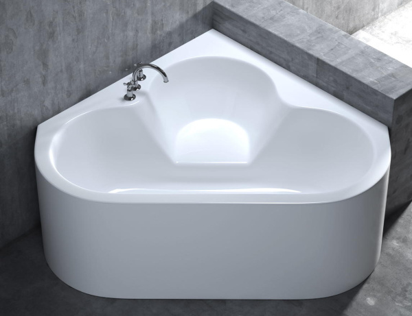 Ванна из литьевого камня Salini Igina 101211G белая глянцевая
