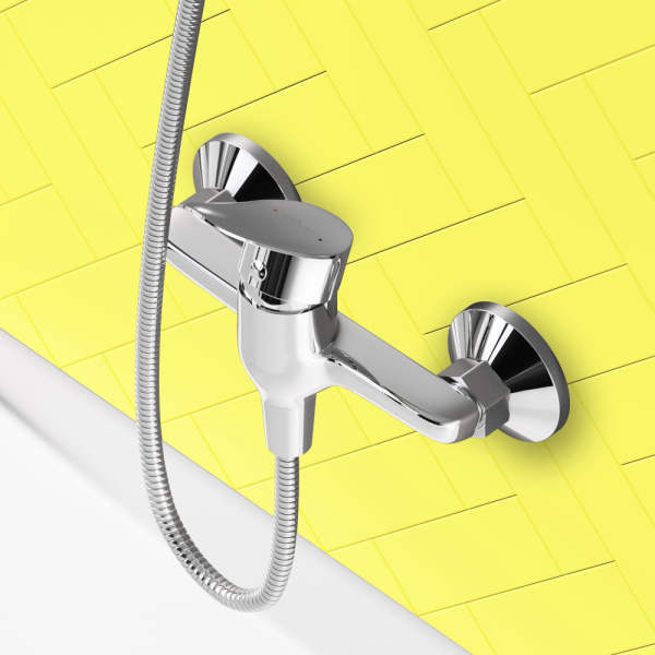 Смеситель для ванны Dorff Norma D1020000 хром глянцевый