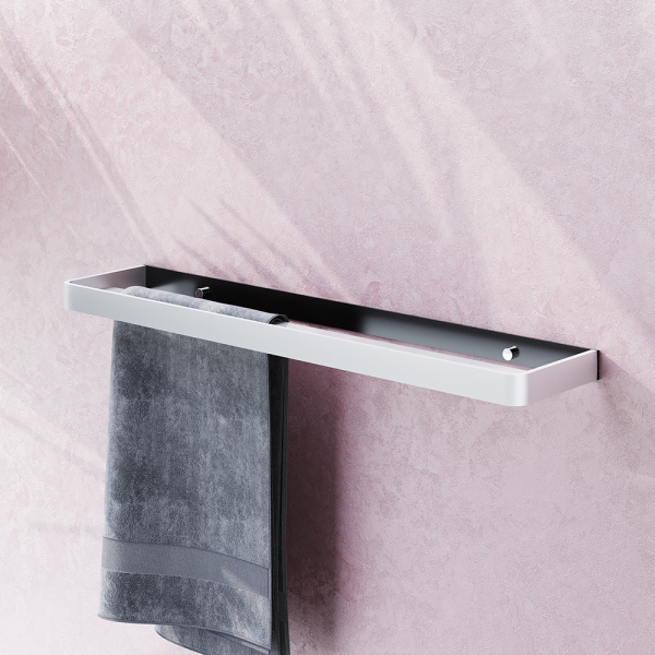 Полотенцедержатель Damixa Jupiter DA77336400 черный глянцевый