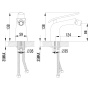 Смеситель для биде Lemark Melange LM4908CW Смеситель для биде Lemark Melange LM4908CW