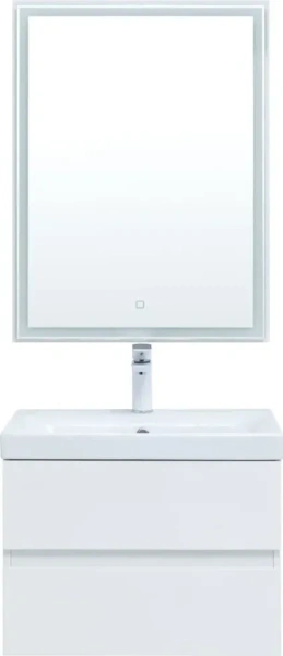 Мебель для ванной Aquanet Беркли 60 подвесная белая