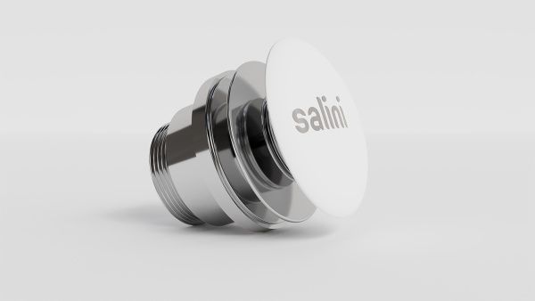 Донный клапан для раковины Salini 16431WM белый Донный клапан для раковины Salini 16431WM белый