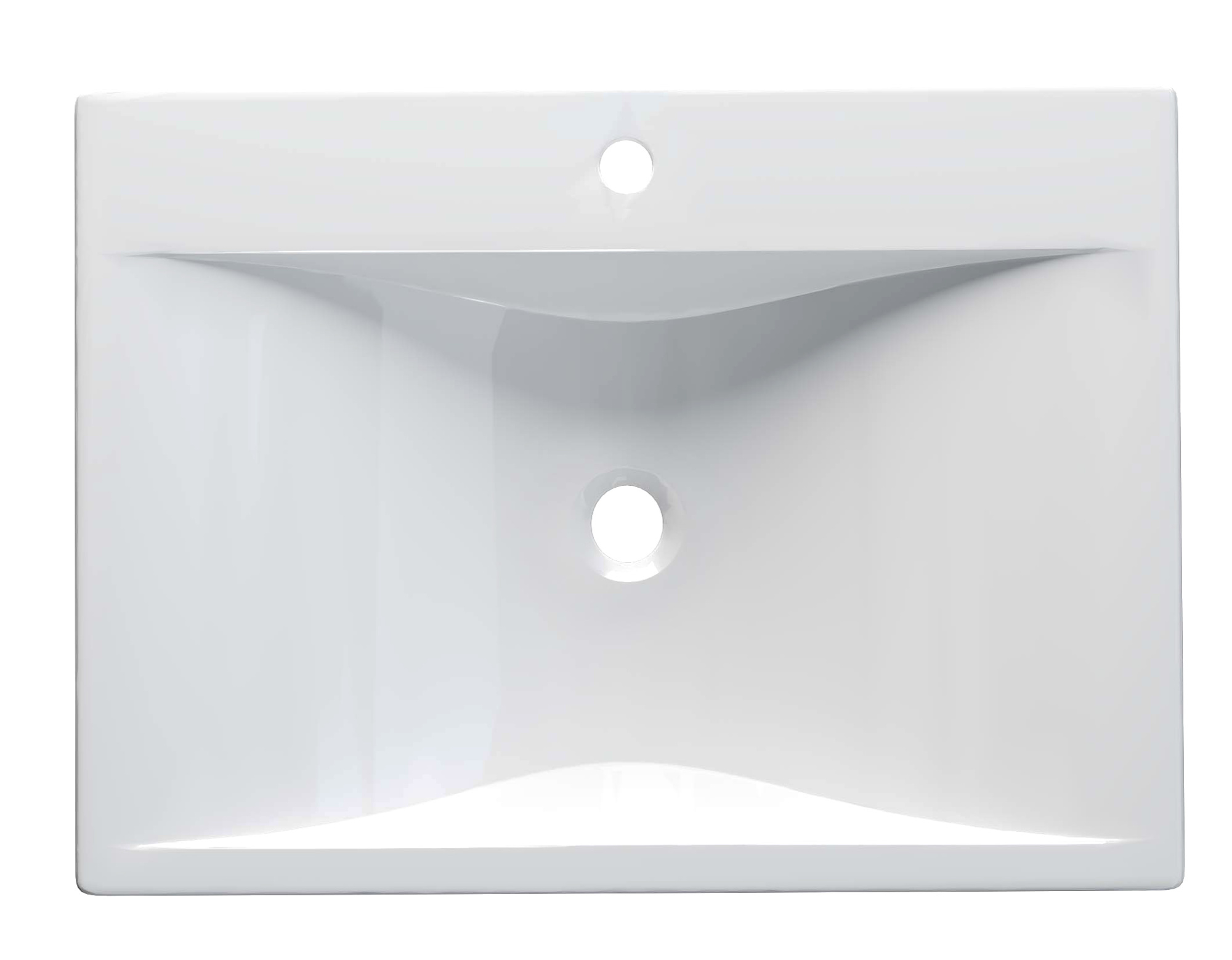 Мебельная раковина Madera Pulsus 4627173210706 60 см белая глянцевая