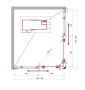 Душевой уголок 90x120 см BelBagno UNO-195 Uno-195-ah-2-120/90-p-cr хром Душевой уголок 90x120 см BelBagno UNO-195 Uno-195-ah-2-120/90-p-cr хром