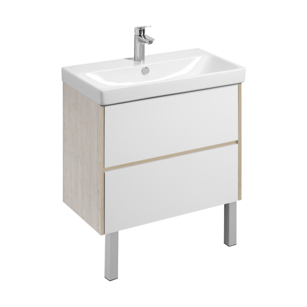 Тумба под раковину Aquaton Сканди 75 см 1A283001SDB20 подвесная дуб верона