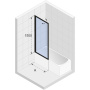 Шторки на ванну Riho Lucid 80x150 G005046121 профиль хром