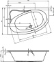 Ванна акриловая RIHO LYRA 170 R 170x110 BA6300500000000 Ванна акриловая RIHO LYRA 170 R 170x110 BA6300500000000