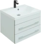 Тумба под раковину Aquanet Верона 60 см 00272423 подвесная белая матовая