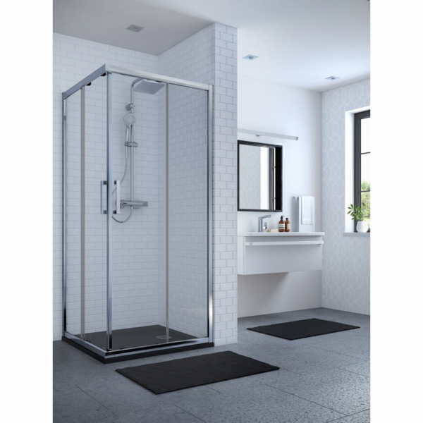 Душевая система с термостатическим смесителем Ideal Standard IDEALRAIN CUBE EVO A6985AA Душевая система с термостатическим смесителем Ideal Standard IDEALRAIN CUBE EVO A6985AA