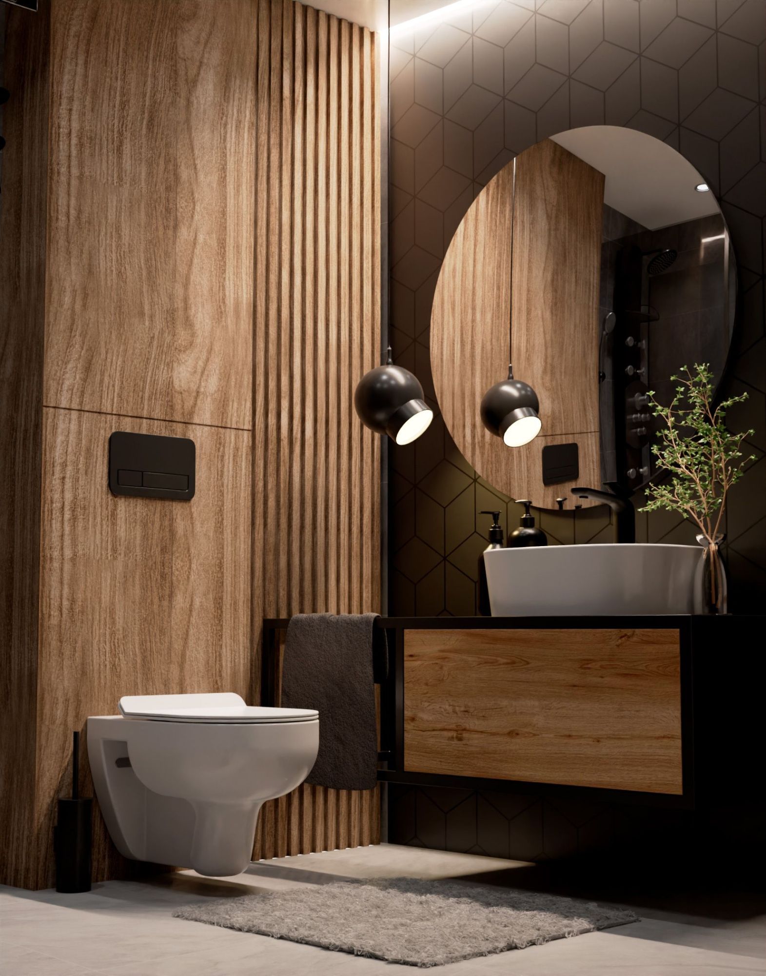 Унитаз подвесной 35,5х36х53 см AQUAme AQM2008 белый