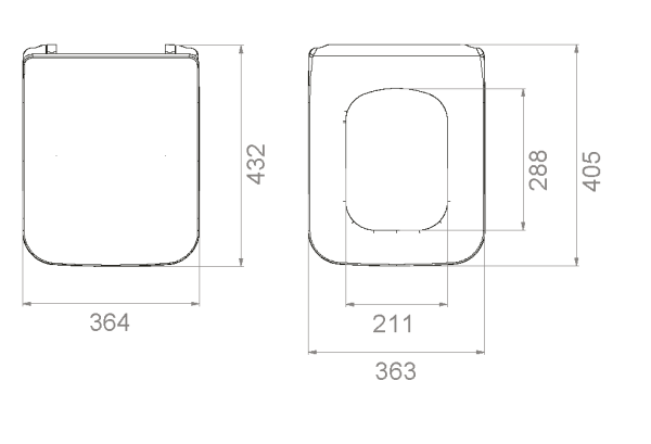 Крышка-сиденье Boheme Mirage 968-W с микролифтом быстросъемное