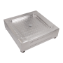 Поддон для душа антивандальный из нержавеющей стали OCEANUS 80x80 5-002.4