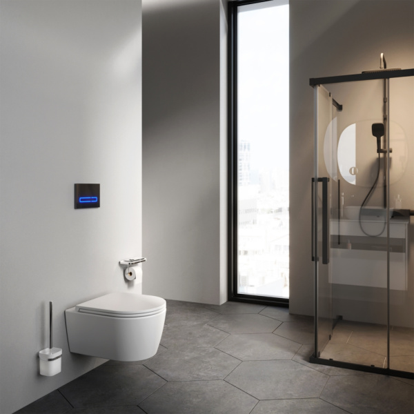 Унитаз подвесной AM.PM Func C8F1700MWSC безободковый с микролифтом