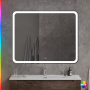 Зеркало Cezares 100 см CZR-SPC-MC-1000-800-RGB-TCH с подсветкой