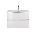 Тумба под раковину Cezares Elettra 75 см 55521 подвесная bianco opaco