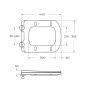 Унитаз подвесной  BelBagno VENETO BB132CHR Унитаз подвесной  BelBagno VENETO BB132CHR
