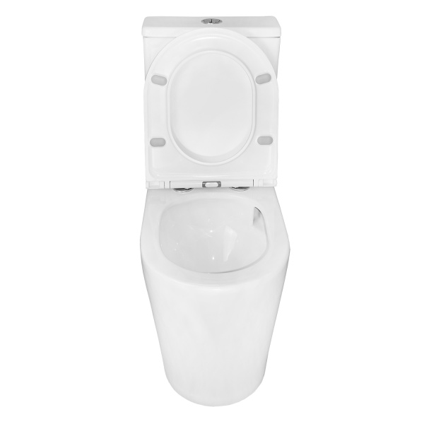 Унитаз-компакт Azario Conto AZ-T005BR безободковый с микролифтом