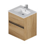 Тумба под раковину Am.Pm Sense 60 см M7BFUX0602OF подвесная светлое дерево