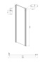 Боковая стенка 110х200 Ambassador Intense 110IBB Боковая стенка 110х200 Ambassador Intense 110IBB