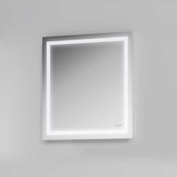 Универсальное зеркало настенное с контурной LED-подсветкой AM.PM GEM M91AMOX0651WG Универсальное зеркало настенное с контурной LED-подсветкой AM.PM GEM M91AMOX0651WG