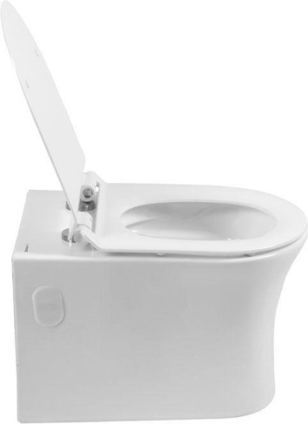 Унитаз подвесной Aquanet Roll-W безободковый с микролифтом