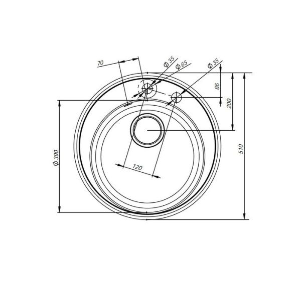 Мойка 51х51х21 см IDDIS Kitchen G K04S511i87 сафари Мойка 51х51х21 см IDDIS Kitchen G K04S511i87 сафари