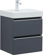 Тумба под раковину Aquanet Вега 50 см 00329588 подвесная маренго