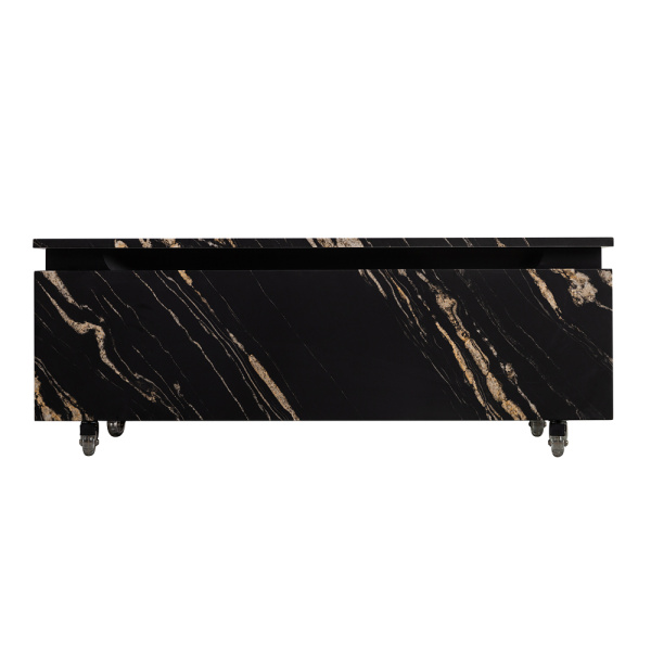 Комод Cezares Slider 95 см SLIDER-1000-1C-PI-NF-P черный фьюжн