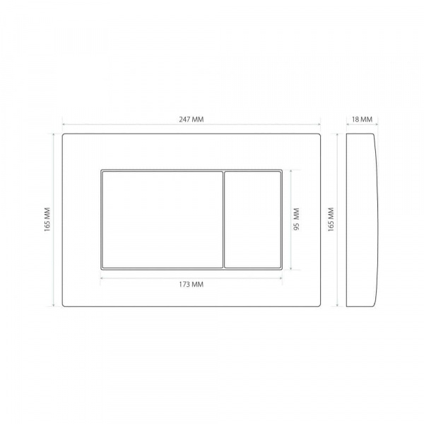 Кнопка черная BERGES АТОМ 410 Soft Touch Кнопка черная BERGES АТОМ 410 Soft Touch